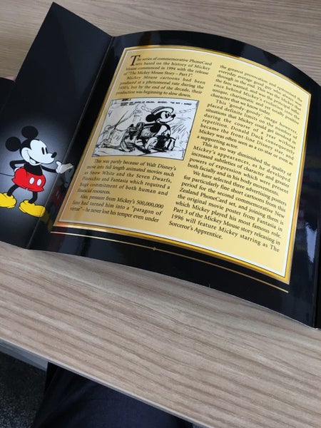 The Mickey Mouse Story Phone Cards - Part Two Carousel 2