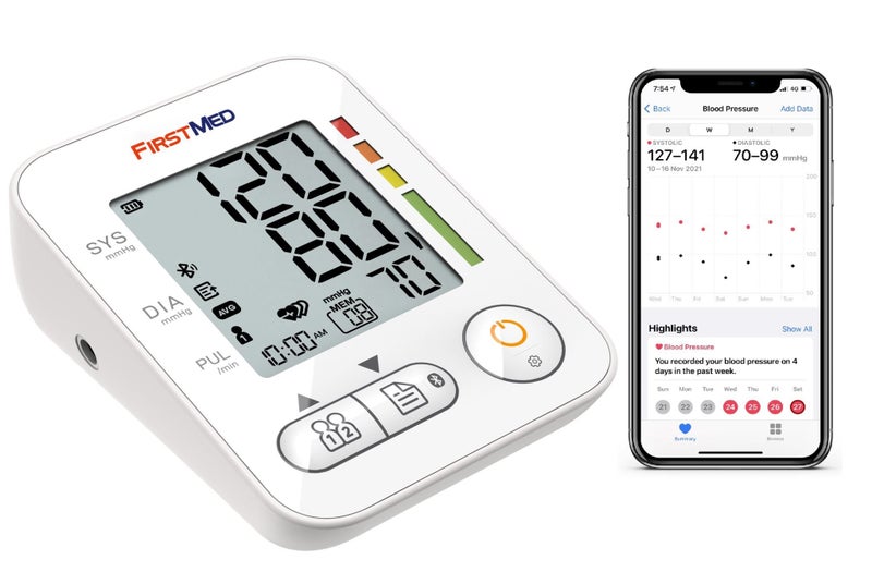Brand New Digital Bluetooth Wireless Blood Pressure Monitor Machine Large Cuff Carousel 2