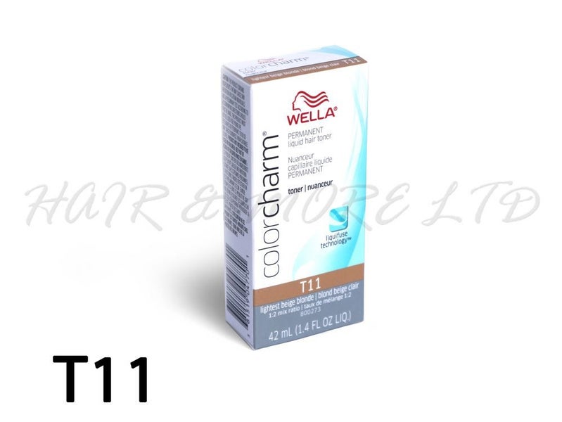 Wella Colour Charm Permanent Toner - T11, New! Carousel 1