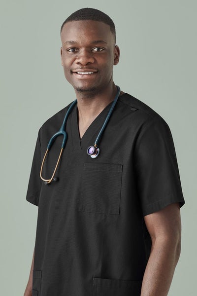 Tokyo V-Neck Scrub Top - Mens - 4 Colour Options - Sizes 2XS to 5XL Carousel 2