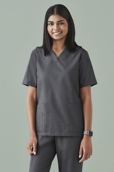 Tokyo V-Neck Scrub Top - Womens - 4 Colour Options - Sizes 2XS to 5XL Carousel 1