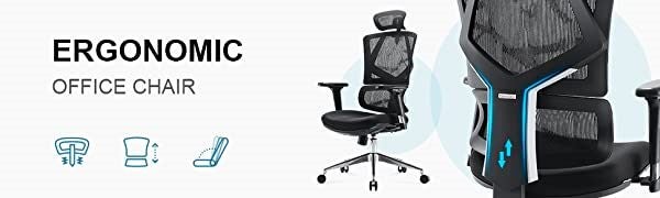 Sihoo M90C Vito Ergonomic Office Chair (Black) Carousel 10