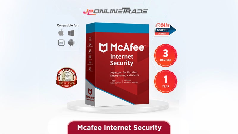 McAfee Internet Security 3 device 1 Year Carousel 1