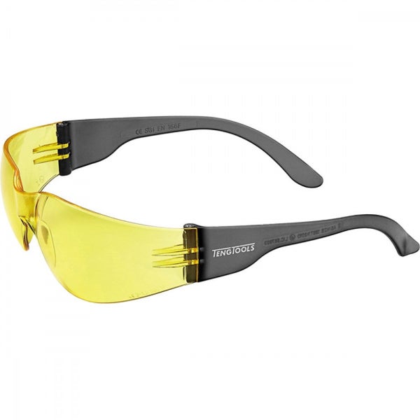 Teng Anti-Fog Safety Glasses - Yellow Carousel 1
