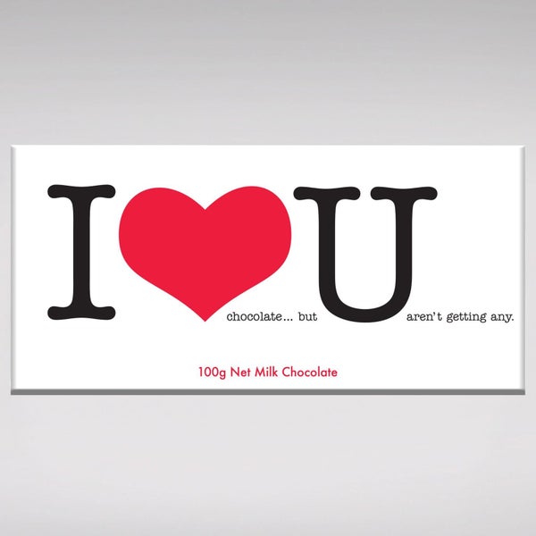 Bloomsberry & Co 'I Love You' Milk Chocolate Bar Carousel 1
