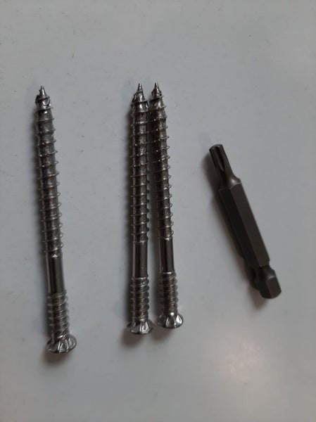 Stainless Steel 316G Decking Screws 75mm 1000 pack Carousel 1