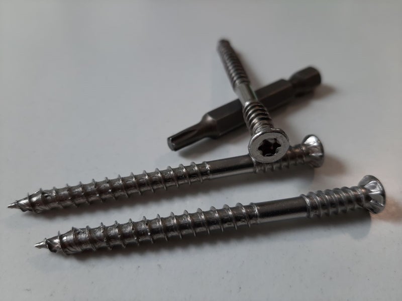 Stainless Steel 316G Decking Screws 75mm 1000 pack Carousel 2