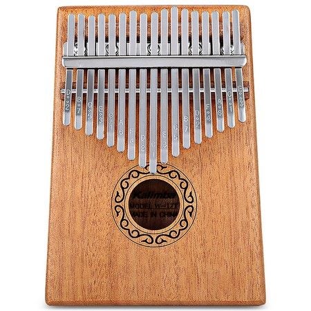 17 Keys Tone Portable Finger Wooden Thumb Piano Carousel 1