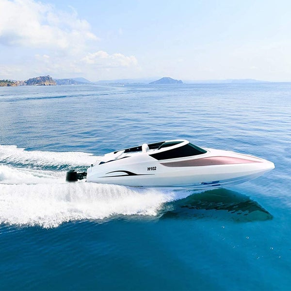 RC Boat for Kids and Adults 2.4 GHz Remote Control H102 Mode Carousel 2