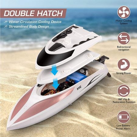 Remote Control Boat for Kids and Adults Carousel 11