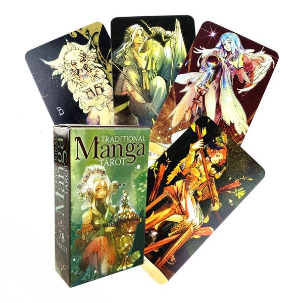 Traditional Manga Tarot Cards 78pc Carousel 6