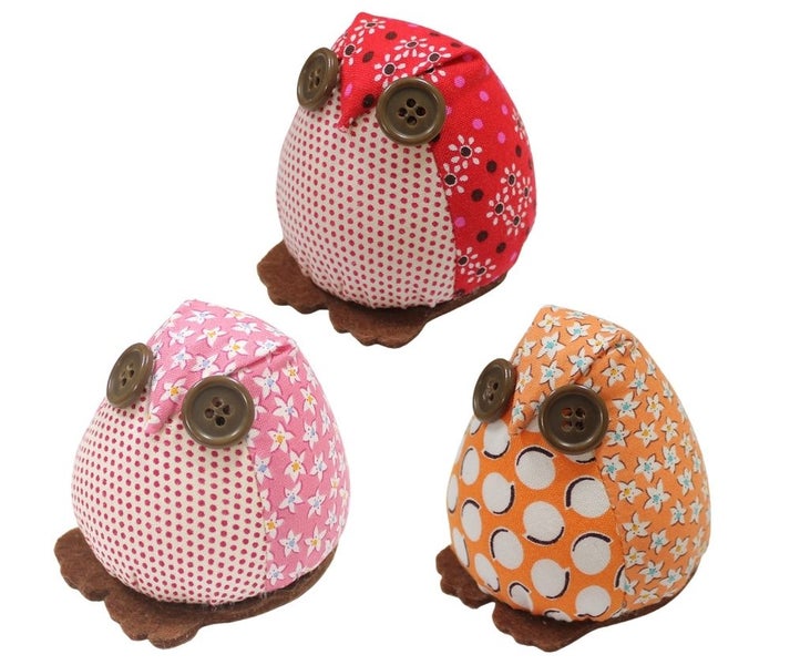 Owl Pin Cushion with Magnet Carousel 1