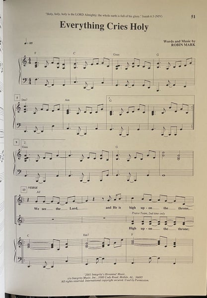 Come Hear this Land Songbook New Songs for Worshiping Churches Hosannai Music Carousel 6