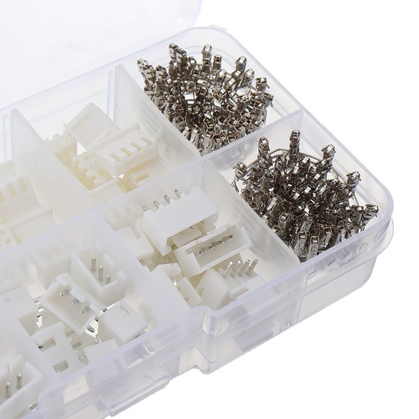 1150pcs XH2 . 54 2p 3p 4p 5 pin 2 . 54mm Pitch Terminal Kit / Housing / Pin Head Carousel 6