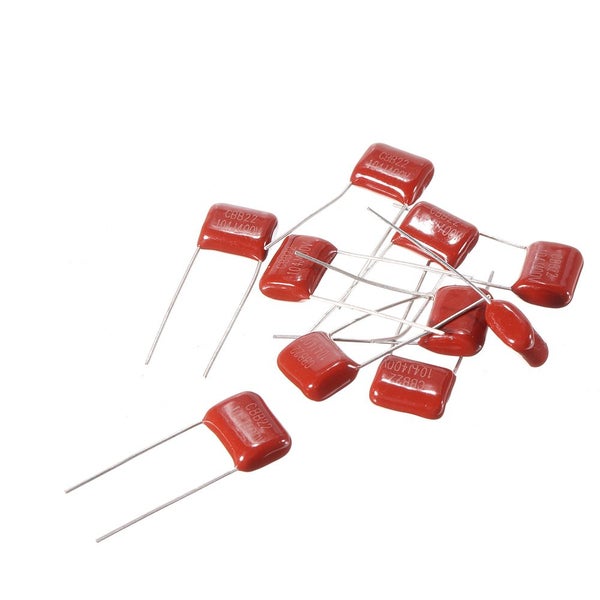 10pcs 400V104J Pitch 10mm 0 . 1UF 100NF 400V 104 CBB Polypropylene Film Capacito Carousel 2