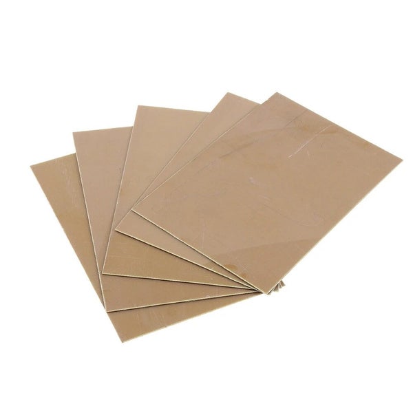 15pcs 100x150x0 . 8mm Single Side Copper Clad FR4 Laminate PCB Circuit Board Carousel 1