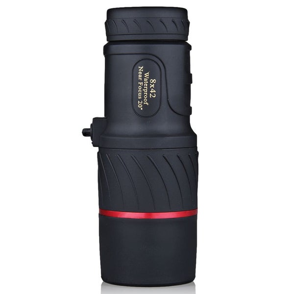 8X42 Monocular Night Vision Not Infrared Telescope HD Optic Lens Eyep Carousel 2