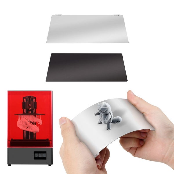 192x120mm DLP / SLA Light - cured Spring Steel Plate Photosensitive Resin Pplatf Carousel 1
