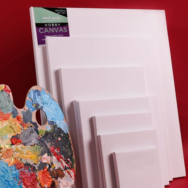 15 * 15CM 6Pcs Canvas Artboard Linseed Oil Painting Frame Drawing Board for Begi62960461167107111