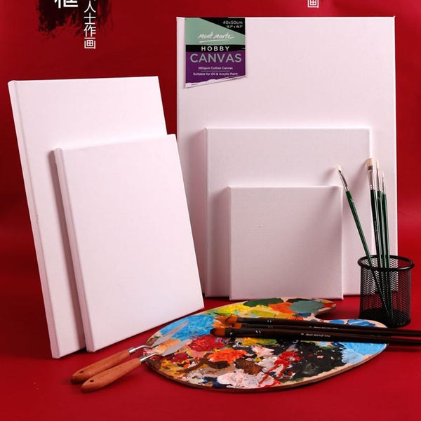 15 * 15CM 6Pcs Canvas Artboard Linseed Oil Painting Frame Drawing Board for Begi62960461167107113