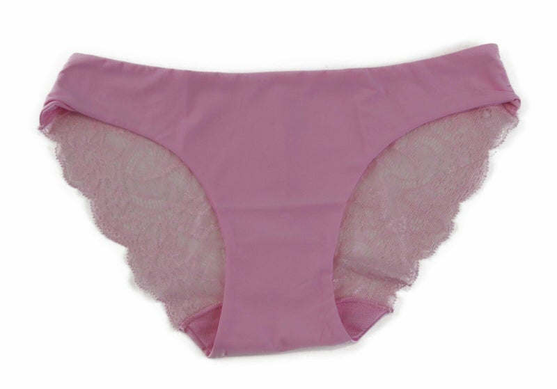 Womens Sexy Underwear With Lace Back Panties Undies Baby Pink Lingerie Carousel 2