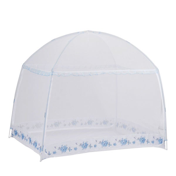 1 . 8x2m Portable Mosquito Net Student Bunk Bed Breathable Mesh Netting Tent Hom Carousel 2