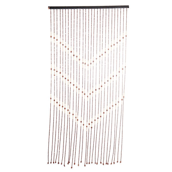 90 * 175cm 27 Line Retro Wooden Bead String Door Curtain Blinds Fly Screen for P Carousel 1