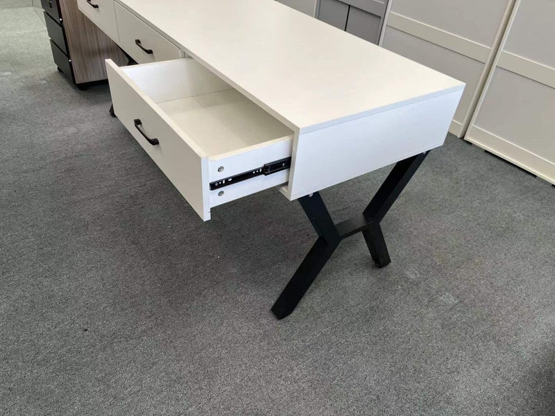 Desk Clearance (defected steel Leg with some dent due to the transportation) Carousel 2