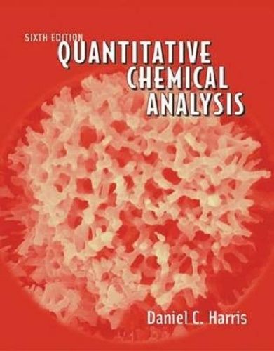 Quantitative Chemical Analysis By Daniel C. Harris Carousel 1
