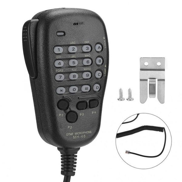 Microphone MH - 48 DTMF 6PIN Handheld Microphone Hand MIC Equipment Catible f Carousel 1