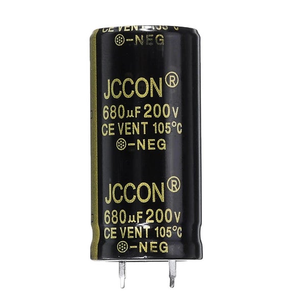 5Pcs 680UF 200V 22x45mm Radial Aluminium Electrolytic Capacitor High Frequency 1 Carousel 1