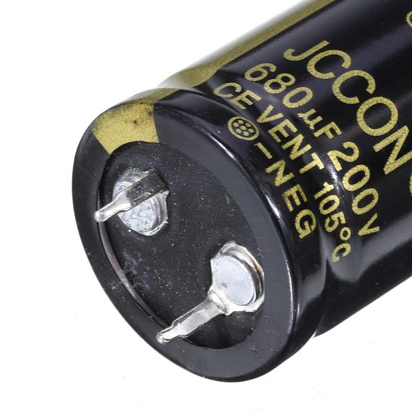 5Pcs 680UF 200V 22x45mm Radial Aluminium Electrolytic Capacitor High Frequency 1 Carousel 7