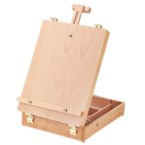 Folding Wooden Easel Sketch Table Stand Adjustable Artist Drawing Board Portable629683135500821129