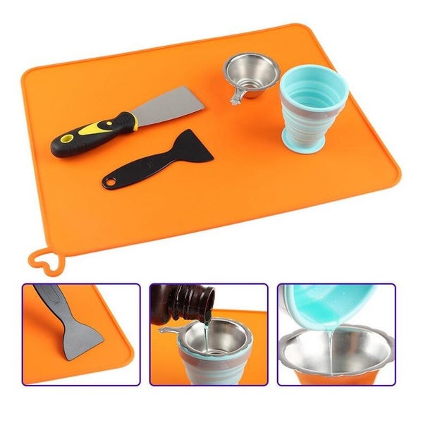 YMSON Light Curing Filter Finishing Kit Funnel Spade Silicone Pad Cleaning Kit f Carousel 1