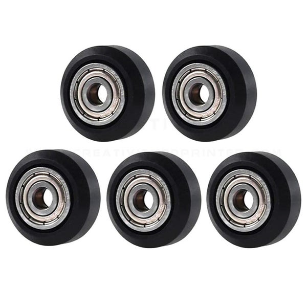 Creativity 10PC Flat Type Openbuilds Plastic Wheel POM with Bearings Big Models Carousel 6