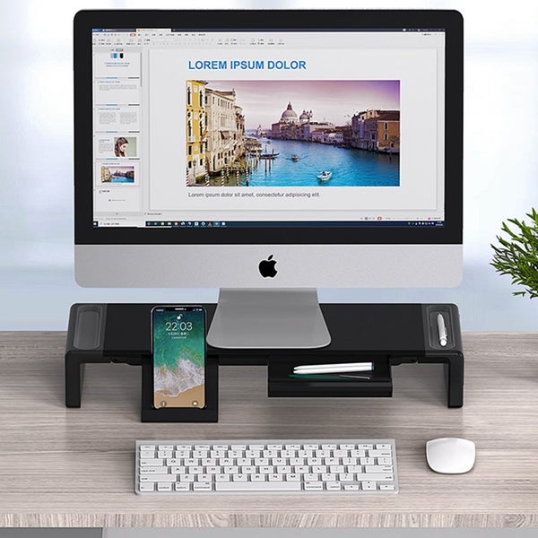 OImatser Foldable Cuter Monitor Riser Monitor Stand Laptop Stand Adjustable L Carousel 5