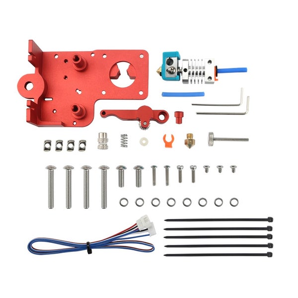 Dotbit Upgraded Ender - 3 / 3S / V2 Extruder Dual Gear Proximity Mounting Plate Carousel 1