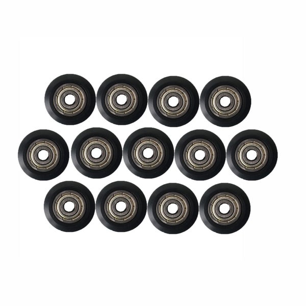 Koonovo 15PCS V Plastic Bearing Pulley Pullery Wheel for 3D Printer Carousel 1