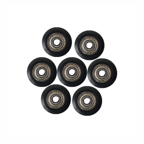 Koonovo 15PCS V Plastic Bearing Pulley Pullery Wheel for 3D Printer Carousel 2