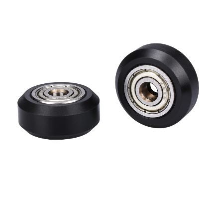 Koonovo 15PCS V Plastic Bearing Pulley Pullery Wheel for 3D Printer Carousel 3