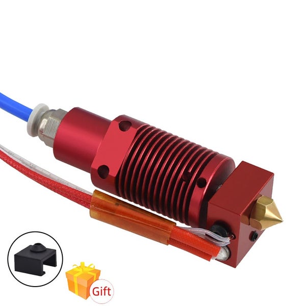 Creativity 1 . 75mm Hotend kit Aluminum Heat Block with Heater Thermistor for CR Carousel 5