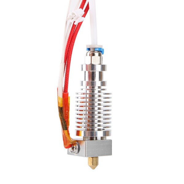 Gray Extruder + MK9 Extruder Nozzle + 5Pcs 1 . 75 / 0 . 4mm Brass Nozzle with Si Carousel 6
