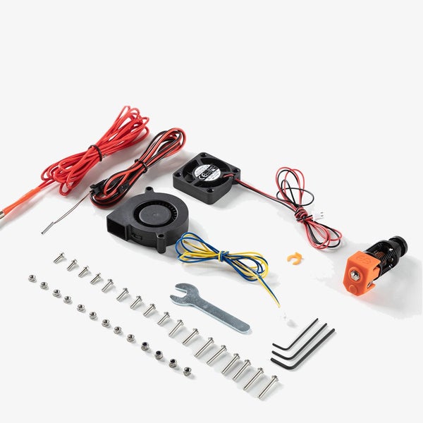 High Flow Version All Metal Nozzle Kit with Cooling Fan for CR - 10 Carousel 1