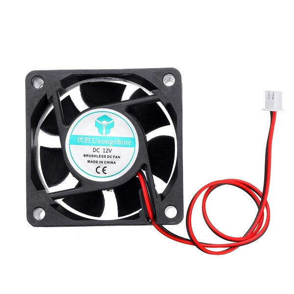8Pcs 12v 6025 60 * 60 * 25mm Cooling Fan with 2Pin Cable for 3D Printer Carousel 2