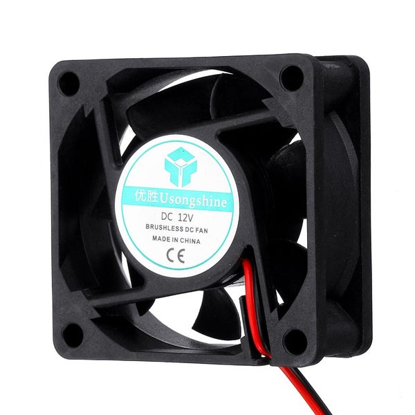 8Pcs 12v 6025 60 * 60 * 25mm Cooling Fan with 2Pin Cable for 3D Printer Carousel 5