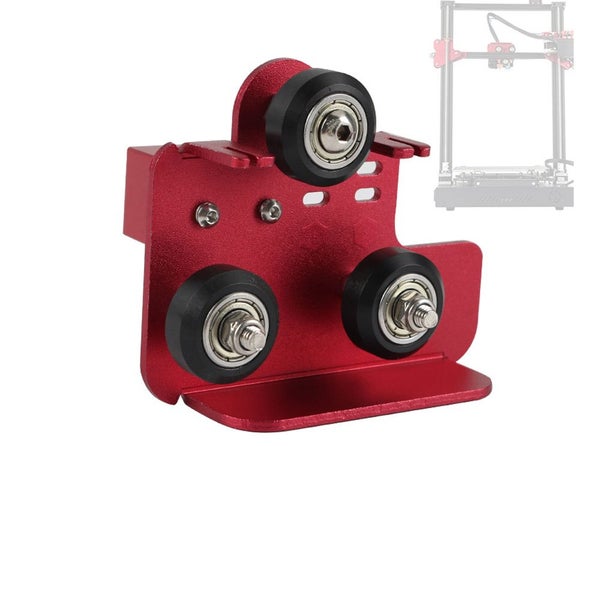 CR - 10 PRO Extruder Backrest Plate with Pulley for 3D Printer Part Profiles Carousel 1