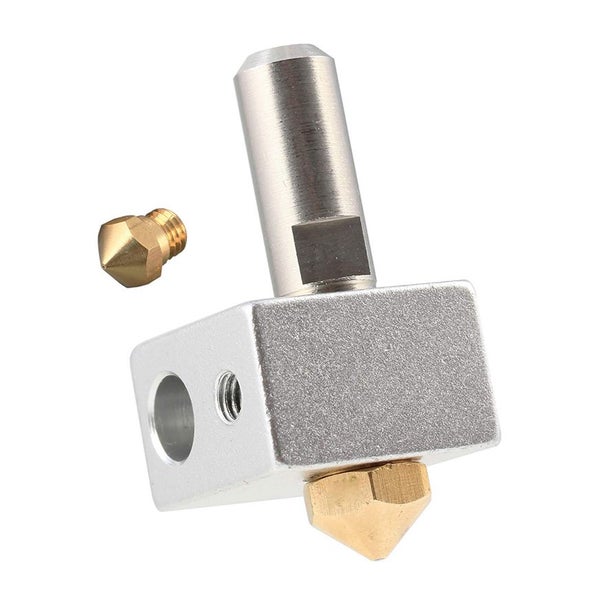 MK10 All Metal Hotend Kit with MK10 Extruder + 0 . 4mm + 0 . 6mm Brass Nozzle + Carousel 2