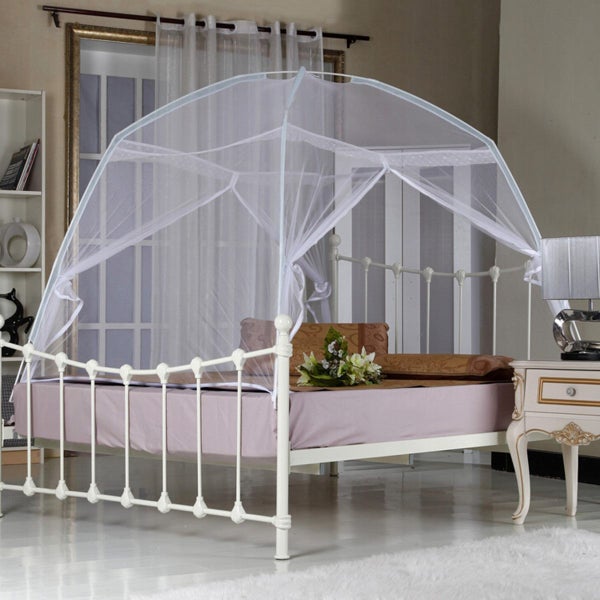 Portable Mosquito Net Insect Protection for Bed Travel Camping Fly Screen Carousel 1