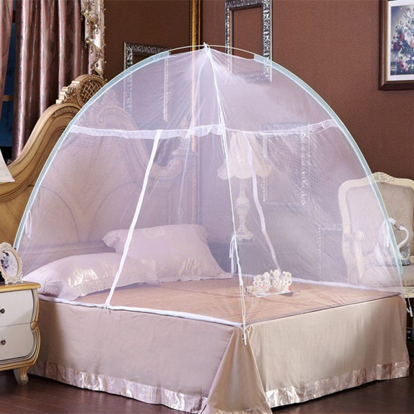 Portable Mosquito Net Insect Protection for Bed Travel Camping Fly Screen Carousel 2
