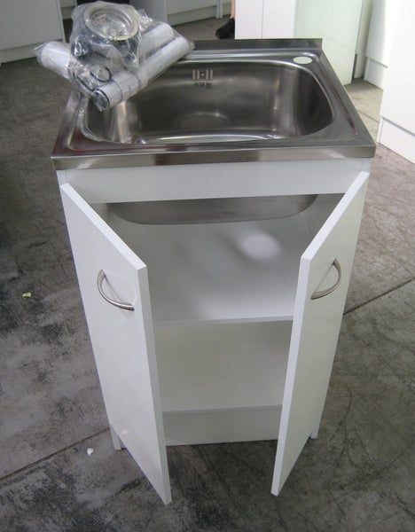 TUB Cabinet with Full Stainless Top Carousel 2